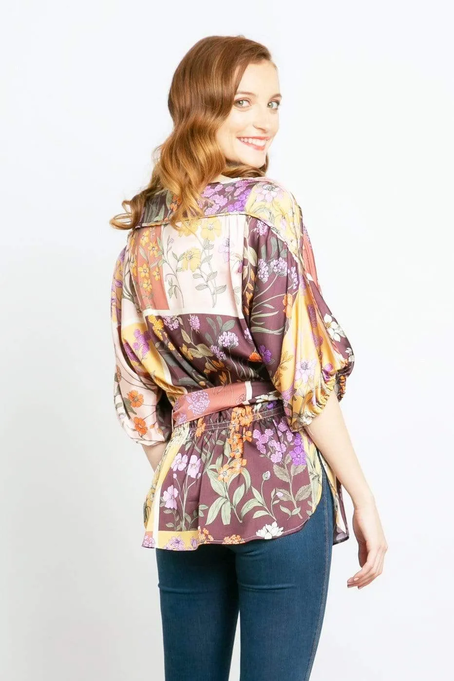 Magda Blouse - Botanical Bloom sold by Eva Franco product image thumbnail 4