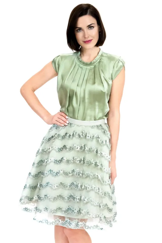 Relis Sequin  Skirt sold by Eva Franco