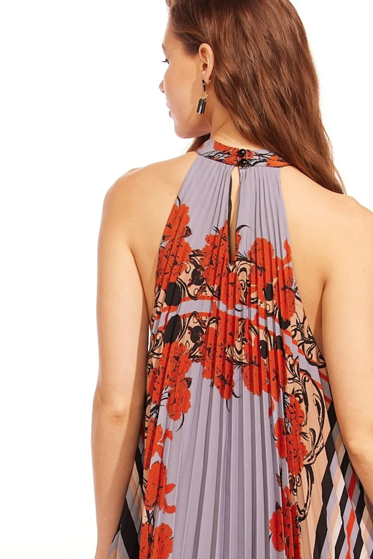 Colette Pleated Maxi Dress - Arabesque sold by Eva Franco product image thumbnail 4