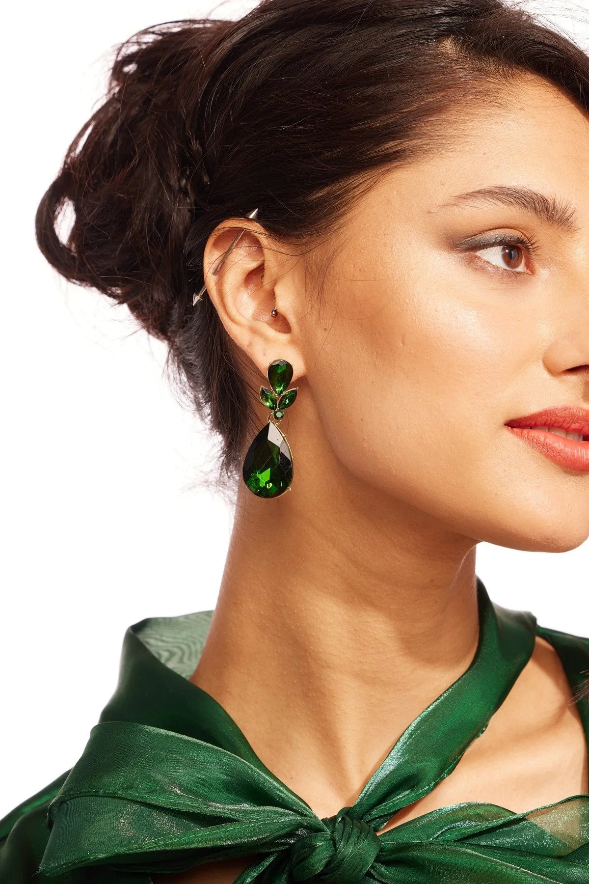 Jade Drop Earring sold by Eva Franco product image thumbnail 3