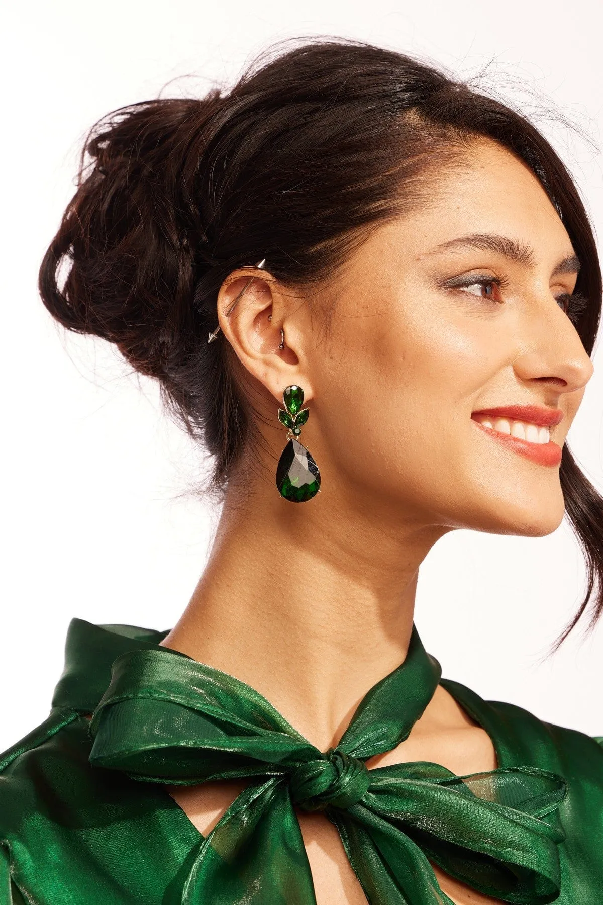 Jade Drop Earring sold by Eva Franco product image thumbnail 2