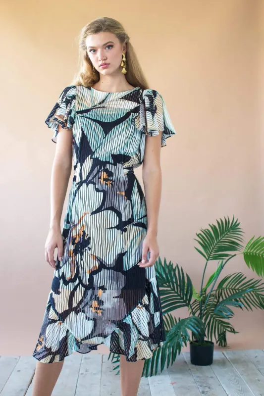 Ludlo Dress - Okeefe Floral sold by Eva Franco