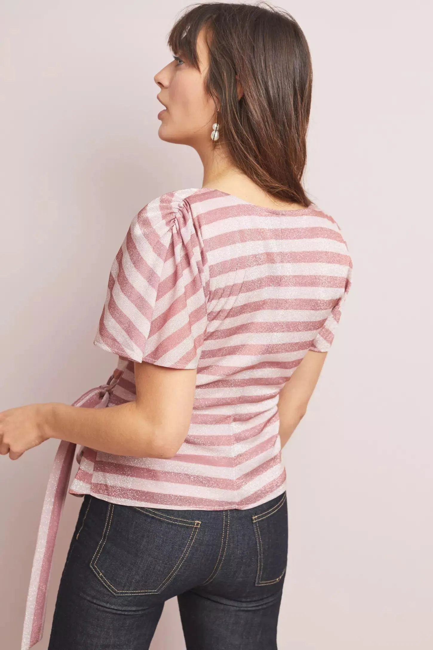 Sweetwater Top - Metallic Stripe sold by Eva Franco product image thumbnail 3