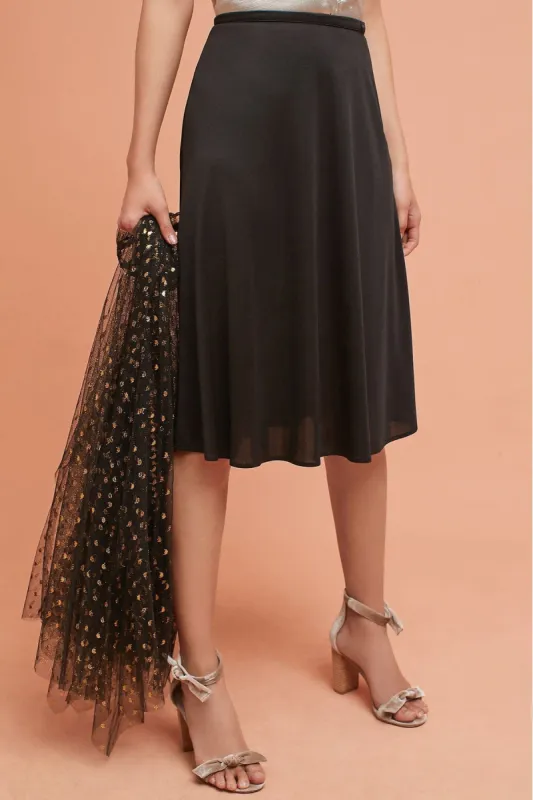 Zelda Metallic Tulle Skirt sold by Eva Franco