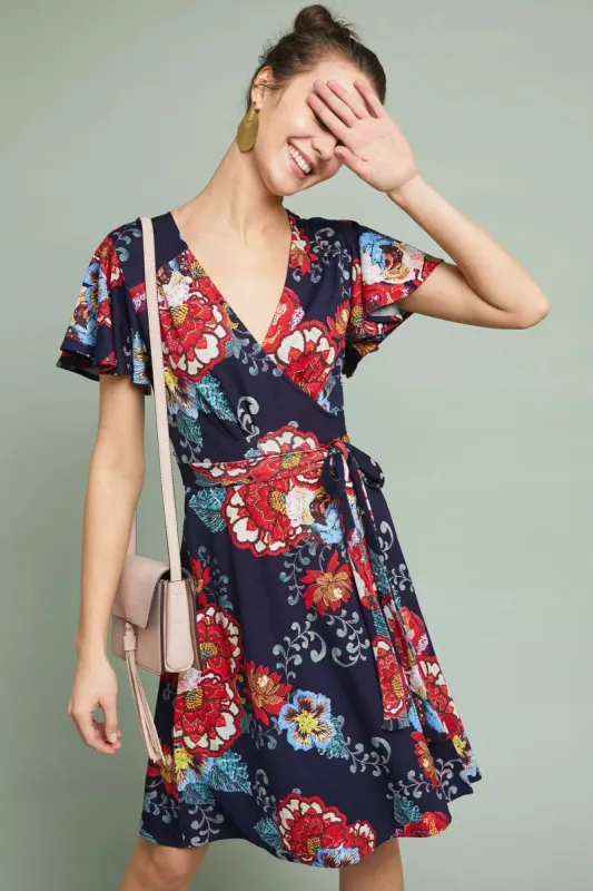 Jade Wrap Dress - Czar Rose sold by Eva Franco