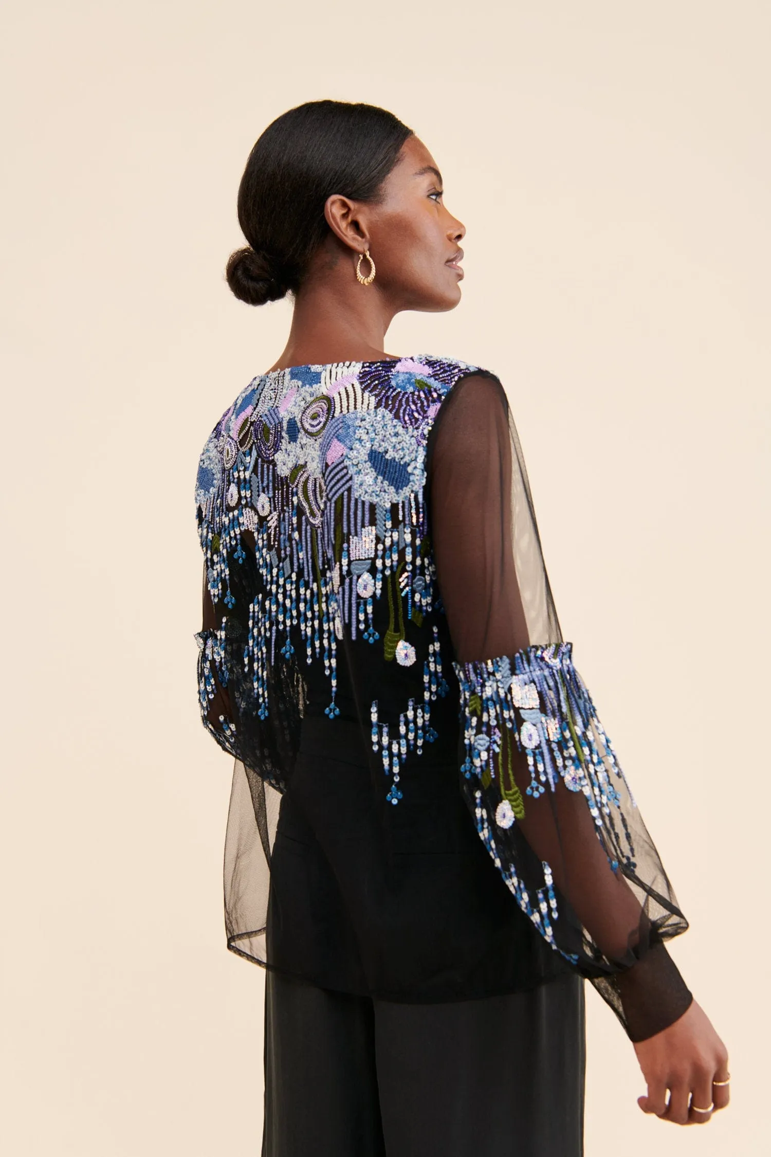 Mesh Sequin Top sold by Eva Franco product image thumbnail 2