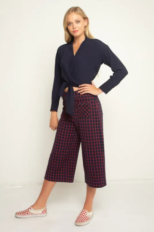 Plaid Menswear Trousers sold by Eva Franco