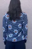 Daisy Navy Cardigan sold by Eva Franco
