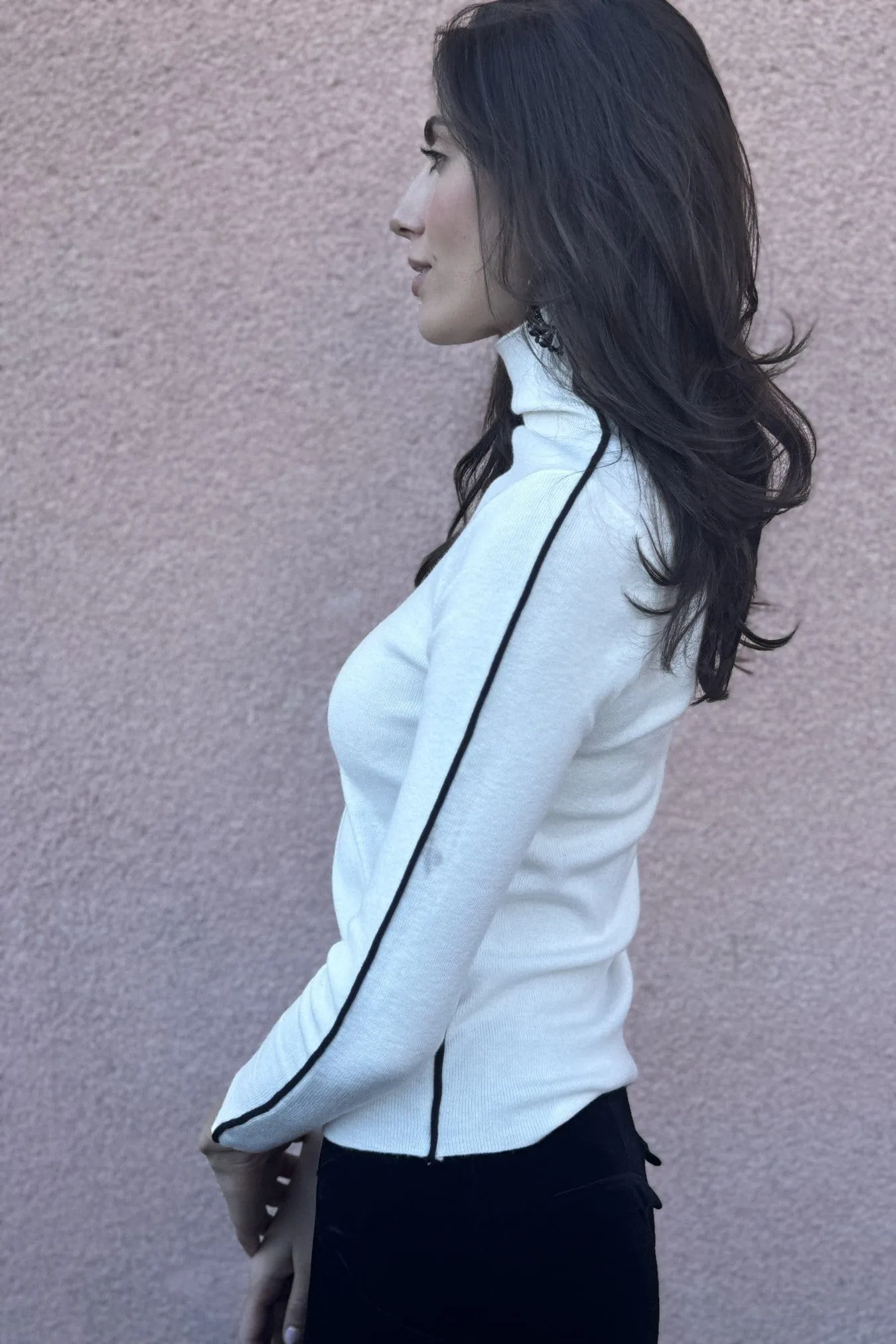 Mock Neck Sweater sold by Eva Franco product image thumbnail 3