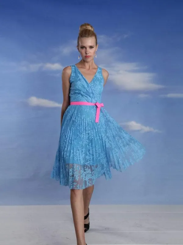 Aurora Dress- Bumble Berry Punch sold by Eva Franco