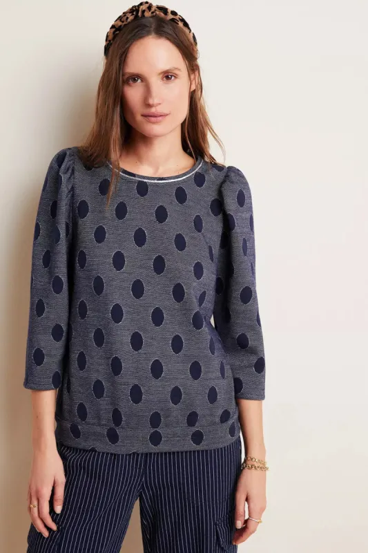 Serena Puff-Sleeved Top sold by Eva Franco