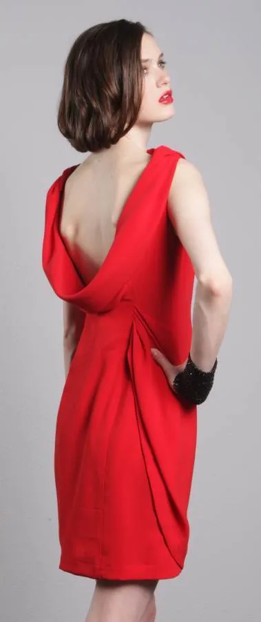 Gazelle Open Back Dress- Red Rooster sold by Eva Franco product image thumbnail 2