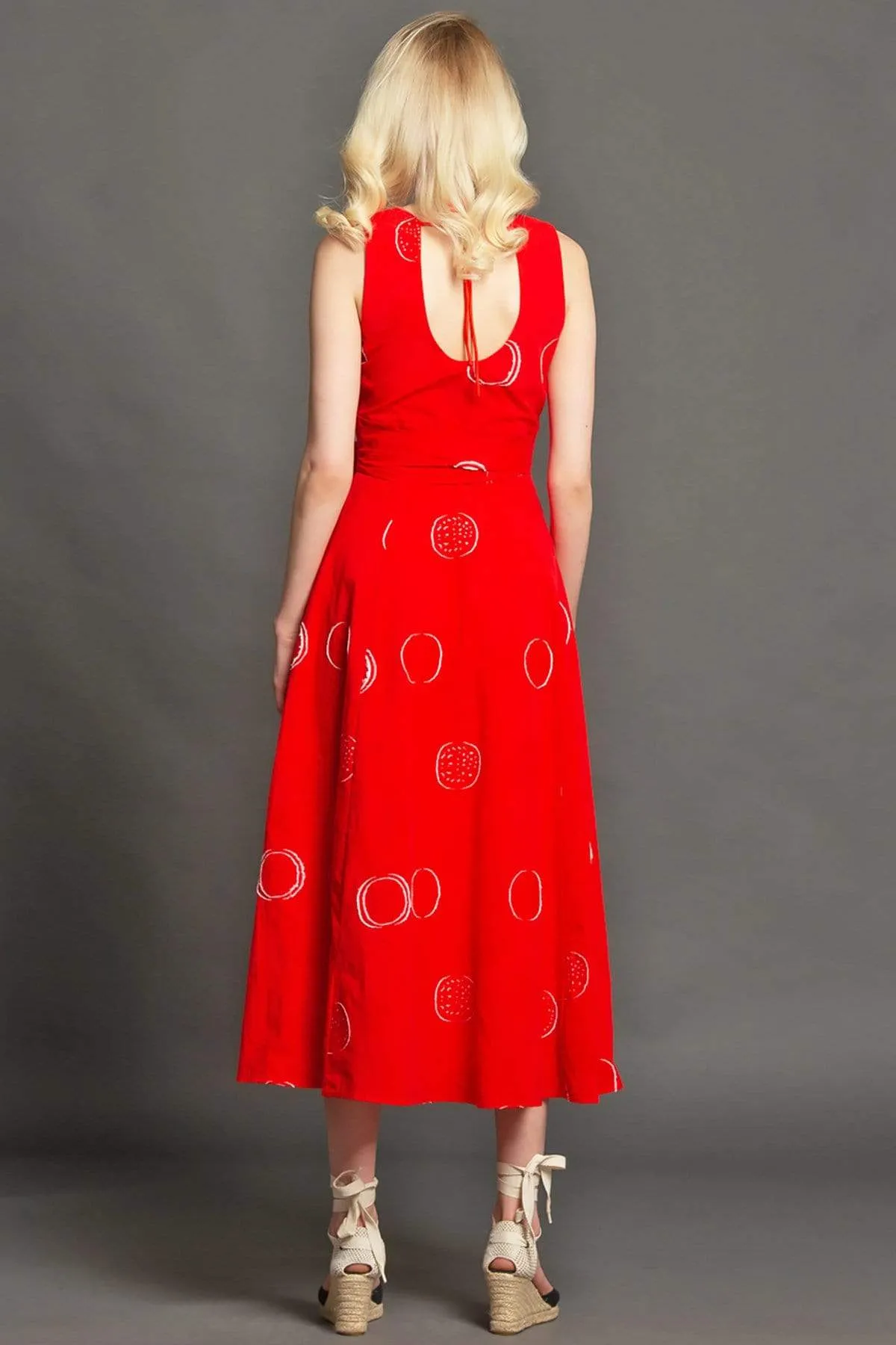 Masha Dress - Ruby Woo sold by Eva Franco product image thumbnail 4