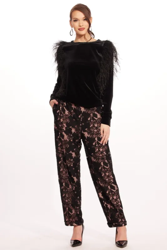 Santiago Pant – Euphoria Lace sold by Eva Franco