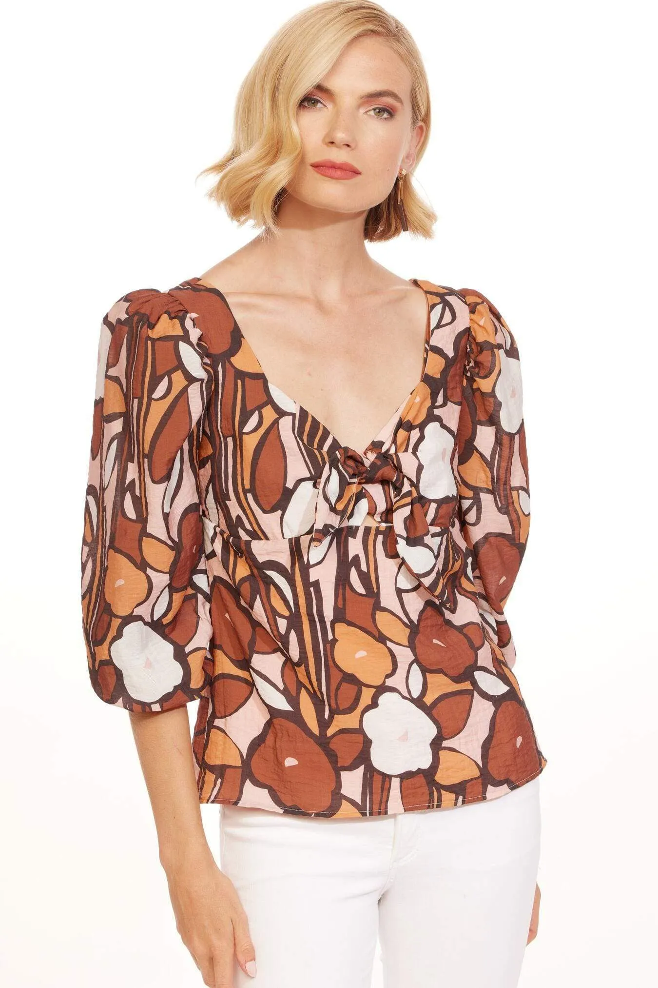 Fira Top - Groovy Garden sold by Eva Franco