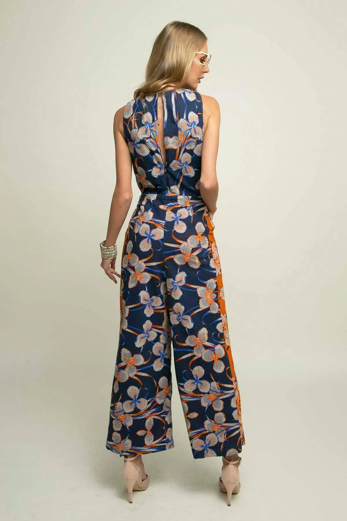 Kerra Jumpsuit - Orange Zest sold by Eva Franco product image thumbnail 4