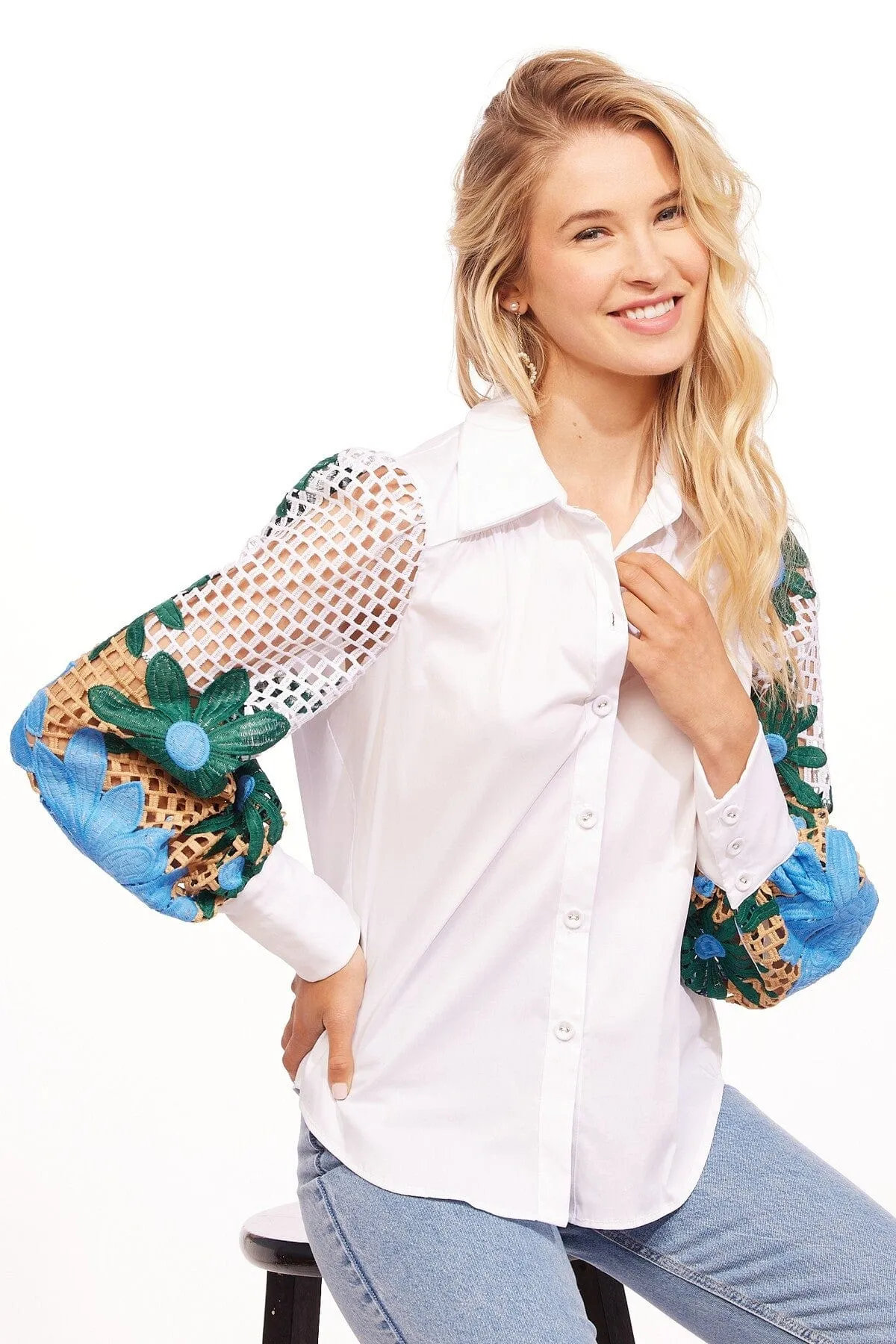 Lorca Top - Petal Republic sold by Eva Franco