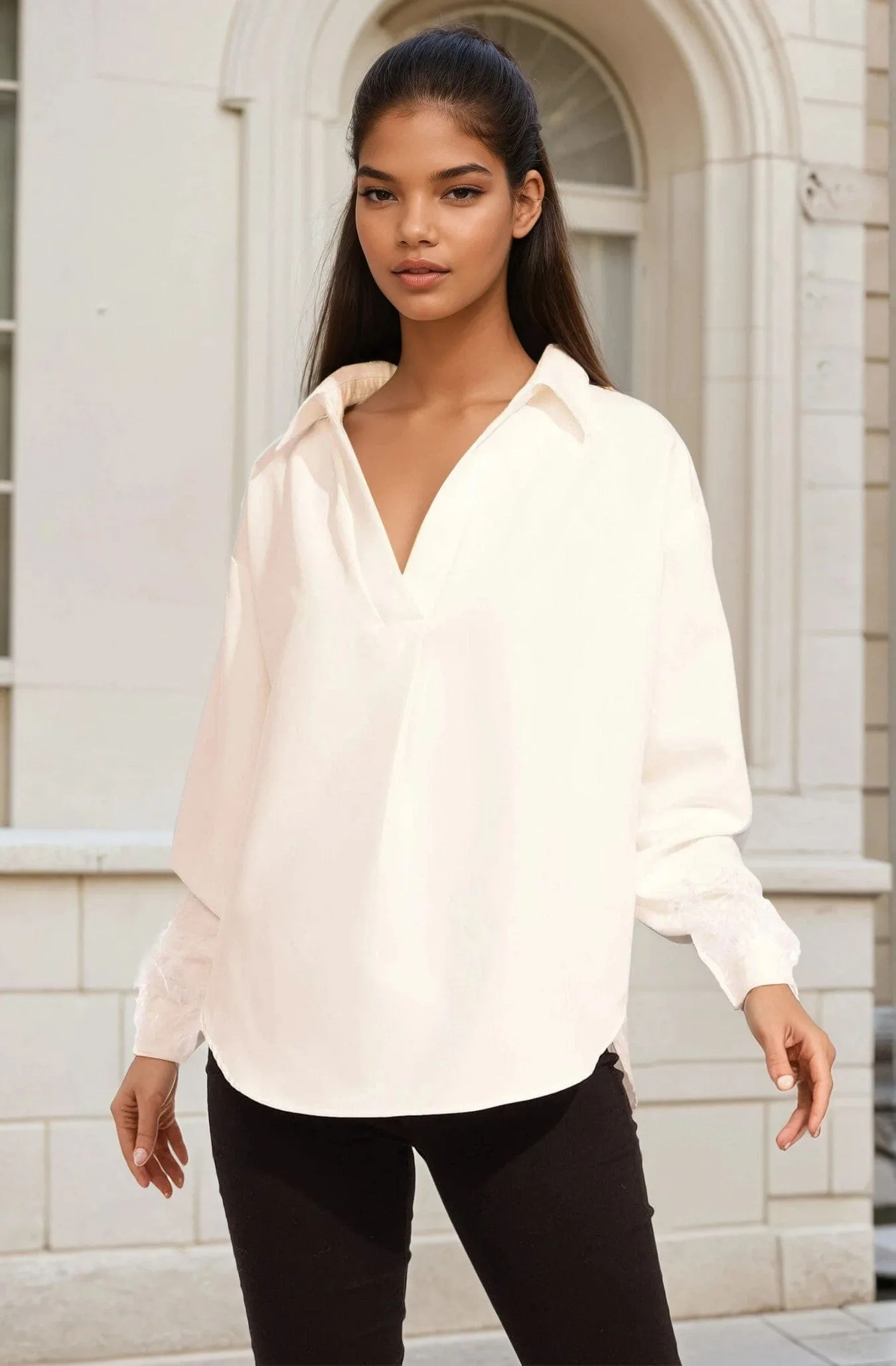 Dolvan Long Sleeve Blouse sold by Eva Franco product image thumbnail 2