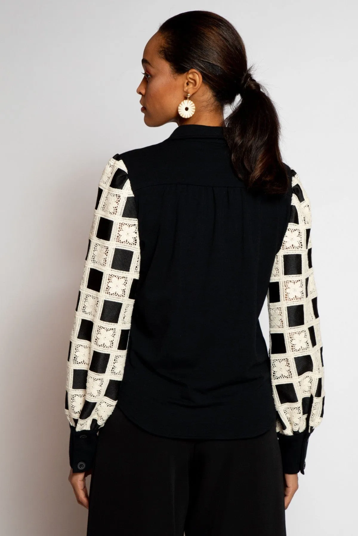 Lorca Blouse - Checkmate sold by Eva Franco product image thumbnail 3