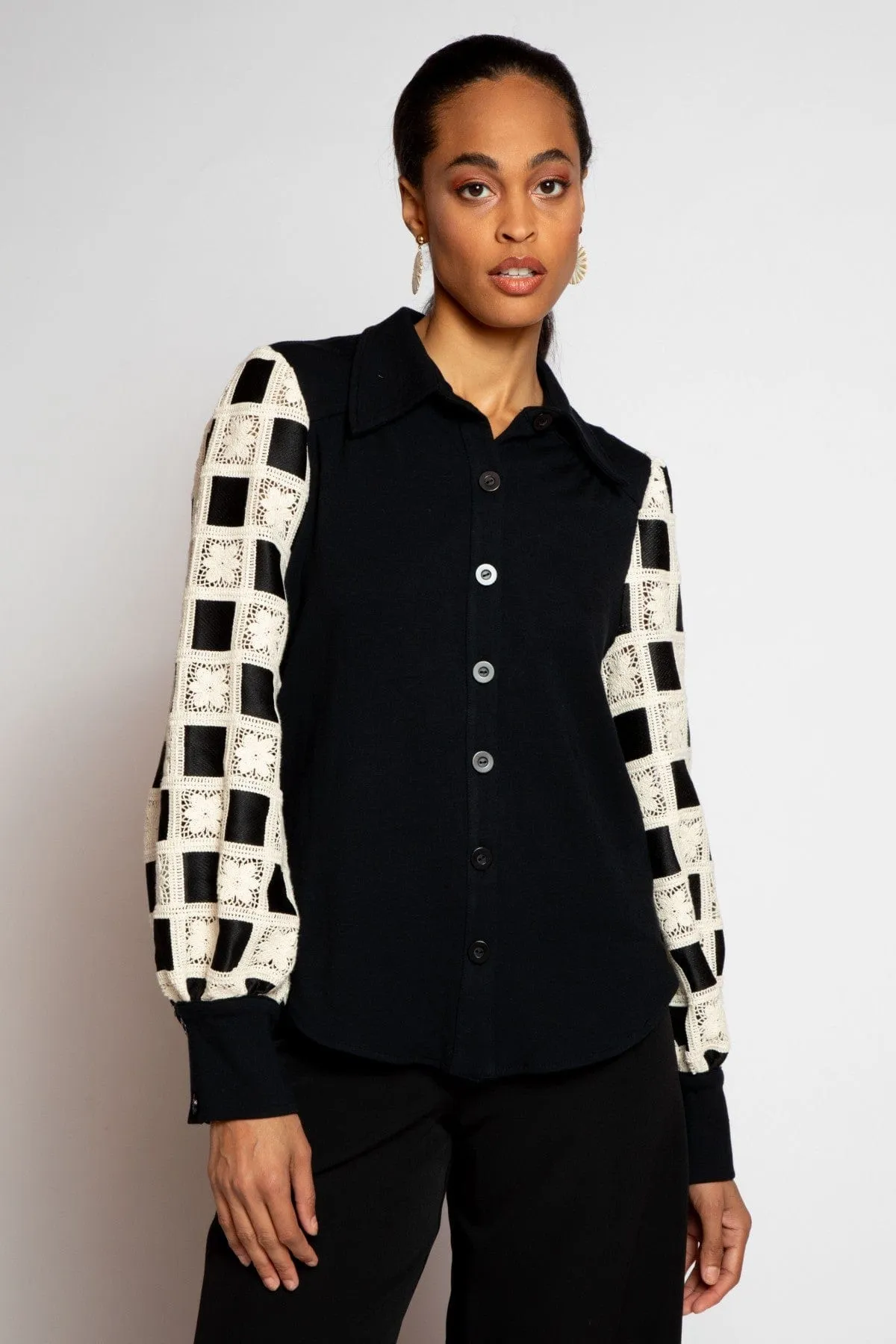 Lorca Blouse - Checkmate sold by Eva Franco