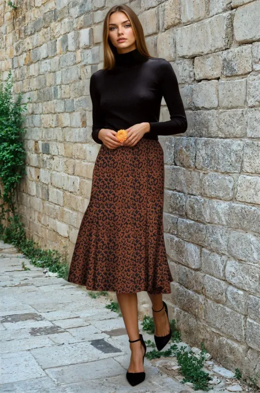 Lucilla Skirt - Mocha Fierce made by Eva Franco