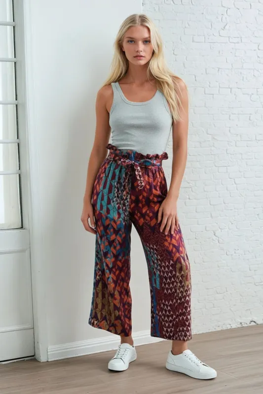 Adalyn Wide Leg Pants - Galactic sold by Eva Franco