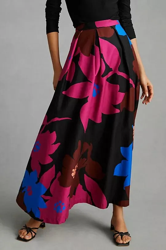 Patterned Midi Skirt - Magnolia Bloom sold by Eva Franco product image thumbnail 2