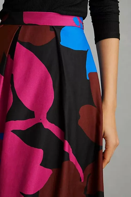 Patterned Midi Skirt - Magnolia Bloom sold by Eva Franco product image thumbnail 4