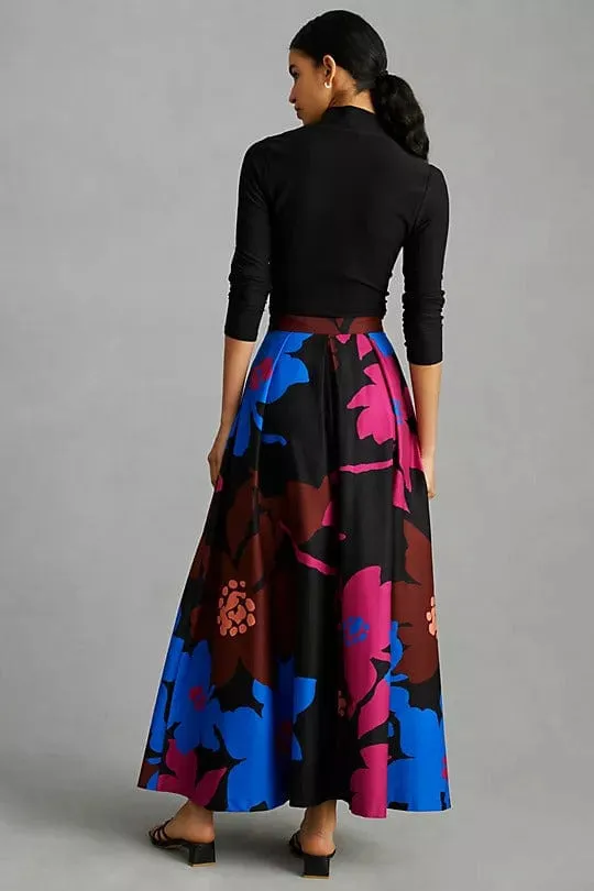 Patterned Midi Skirt - Magnolia Bloom sold by Eva Franco product image thumbnail 3