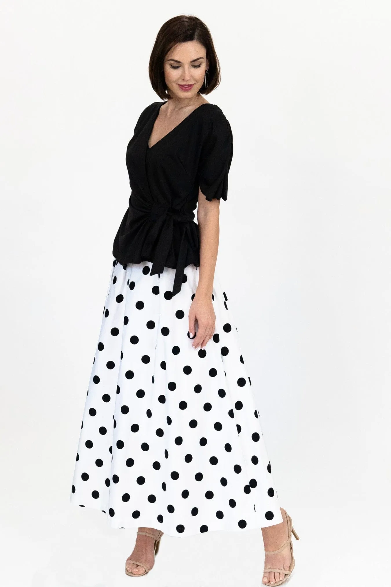 Polka Dot Midi Skirt sold by Eva Franco product image thumbnail 2