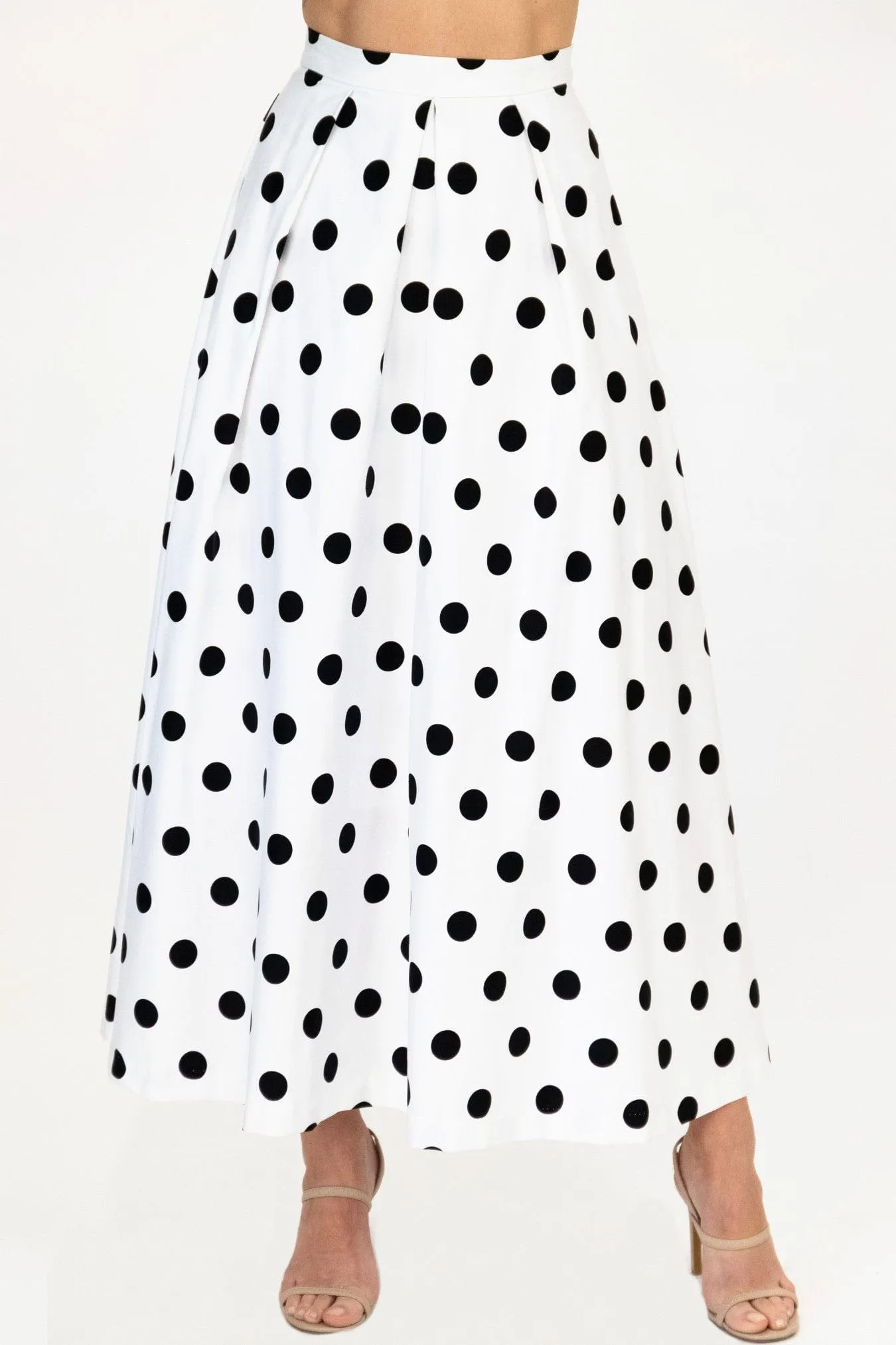 Polka Dot Midi Skirt sold by Eva Franco product image thumbnail 4