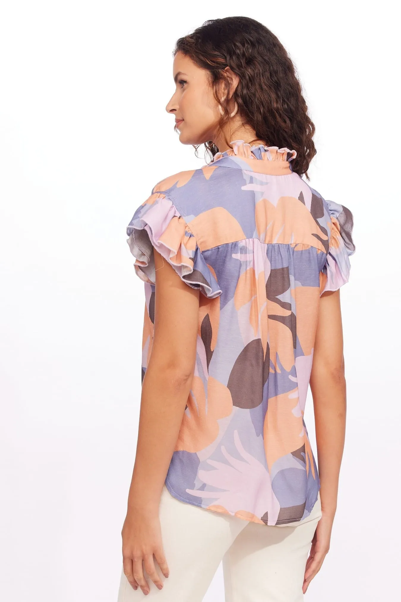 Luna Top -Peach Palm sold by Eva Franco product image thumbnail 3
