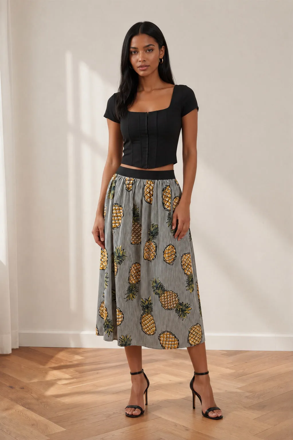 Gidget Skirt - Pineapple Plantation sold by Eva Franco