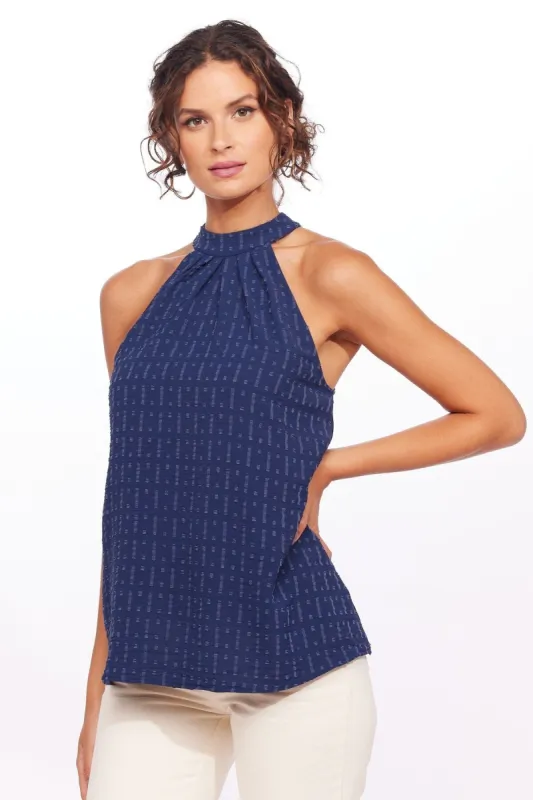 Serenity Top - Indigo sold by Eva Franco