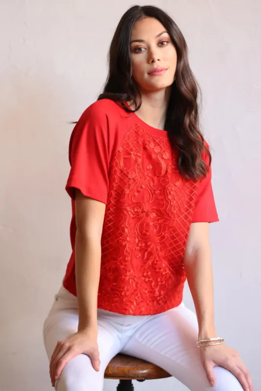 Kylee Short Sleeve Sweatshirt sold by Eva Franco