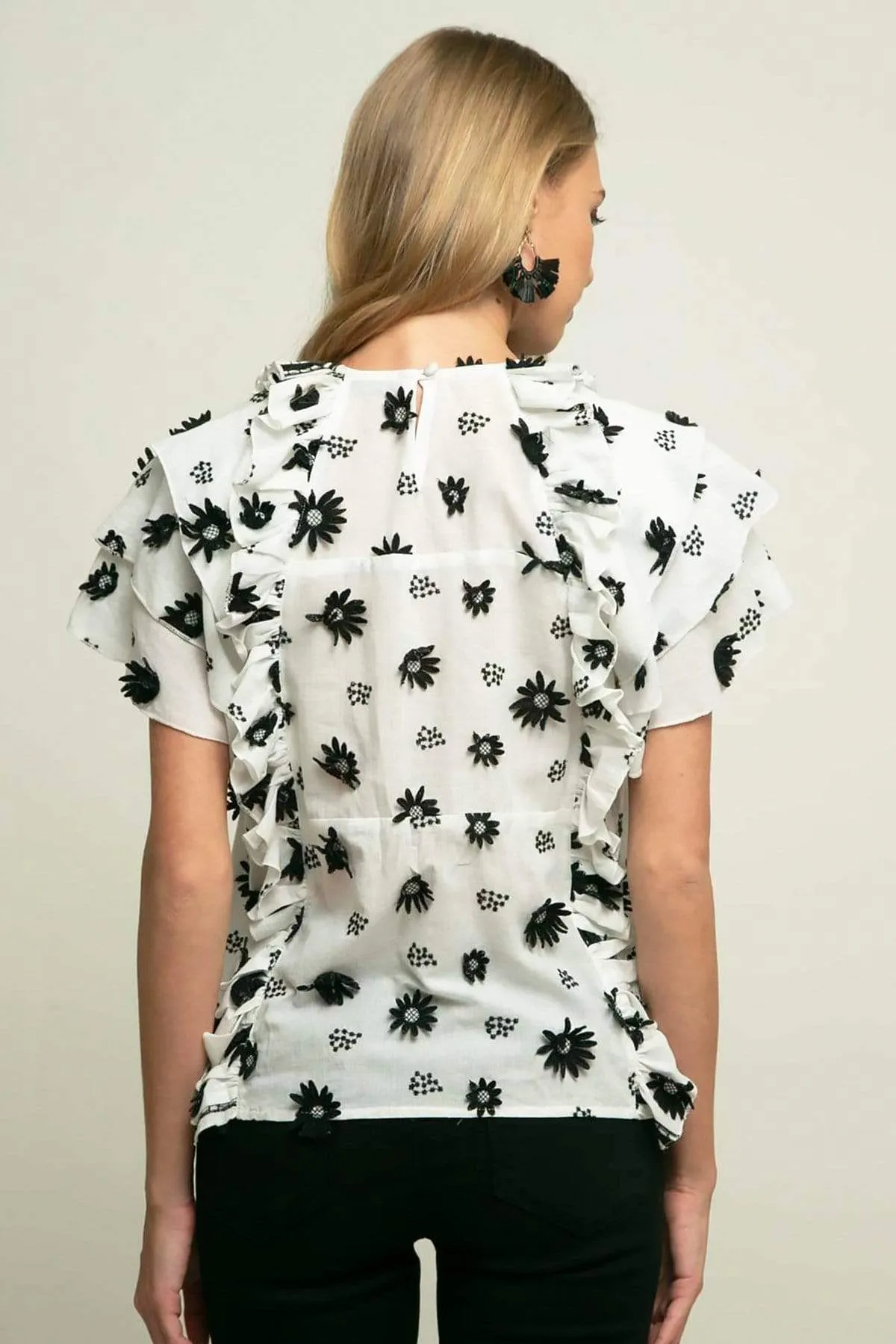 Zoe Top - Black Forest sold by Eva Franco product image thumbnail 4