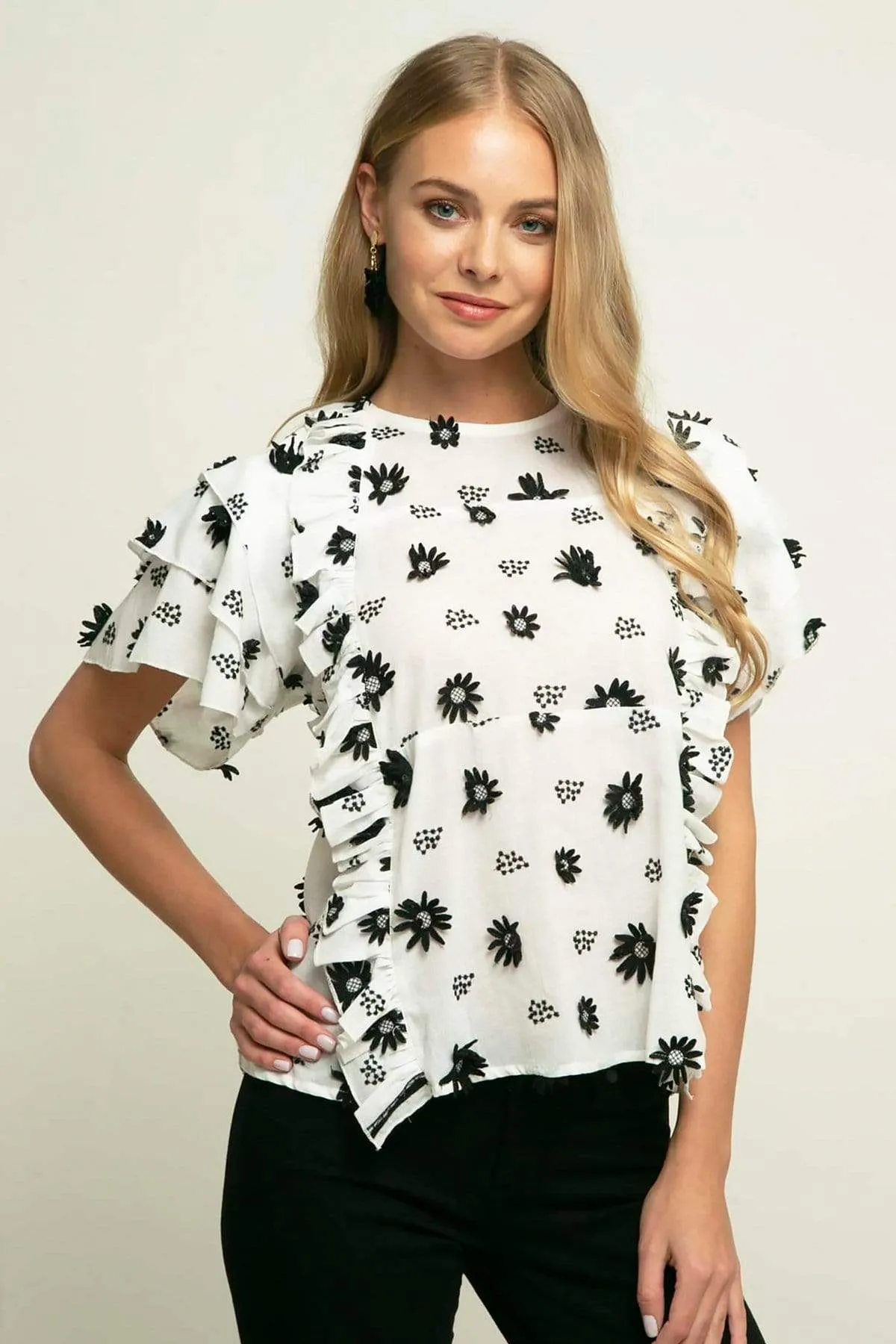 Zoe Top - Black Forest sold by Eva Franco product image thumbnail 2