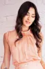 Annik Satin Blouse sold by Eva Franco