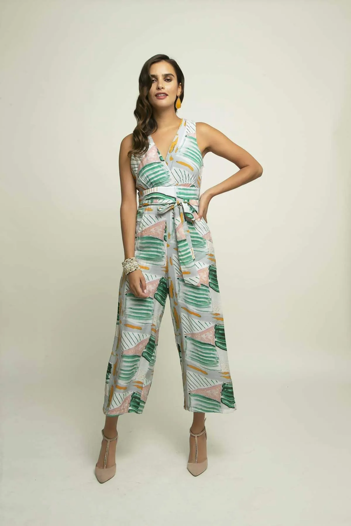 Gable Jumpsuit - Rum Baba sold by Eva Franco product image thumbnail 4