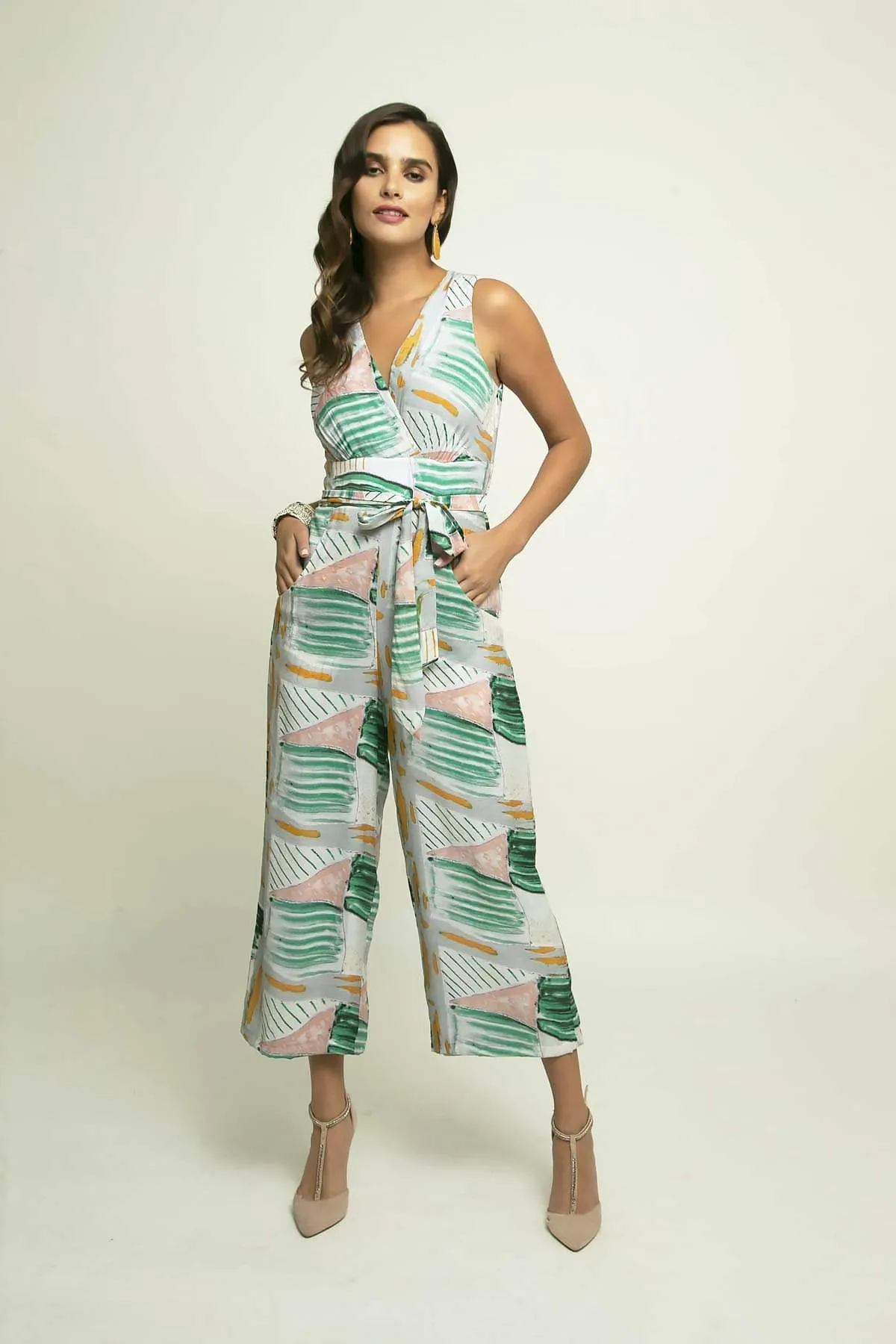 Gable Jumpsuit - Rum Baba sold by Eva Franco product image thumbnail 3