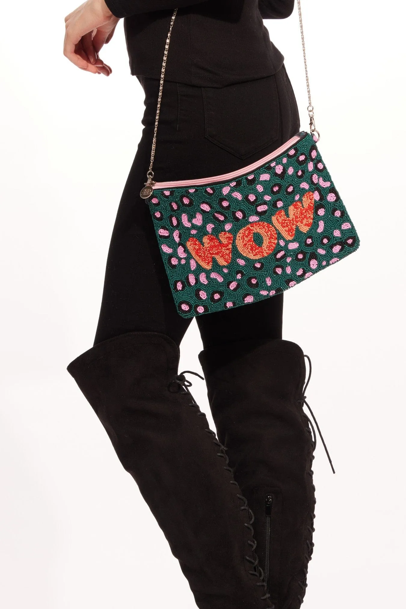 WOW Embellished Clutch Bag sold by Eva Franco product image thumbnail 3