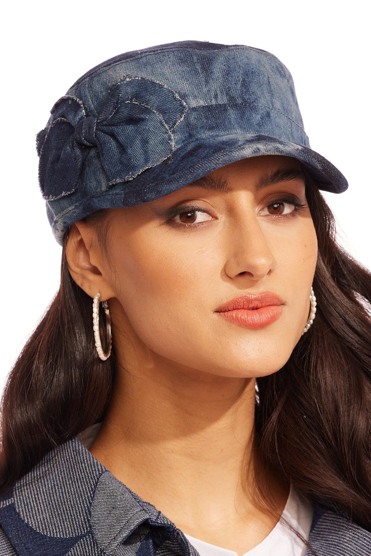 Denim Baseball Cap sold by Eva Franco product image thumbnail 2
