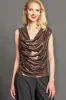 Bacall Top - Copper sold by Eva Franco