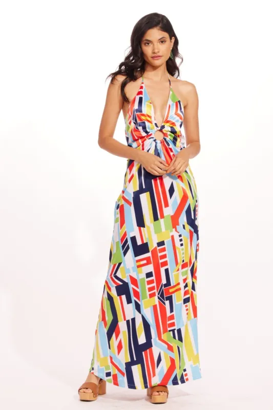 Halley Dress - Abstract sold by Eva Franco