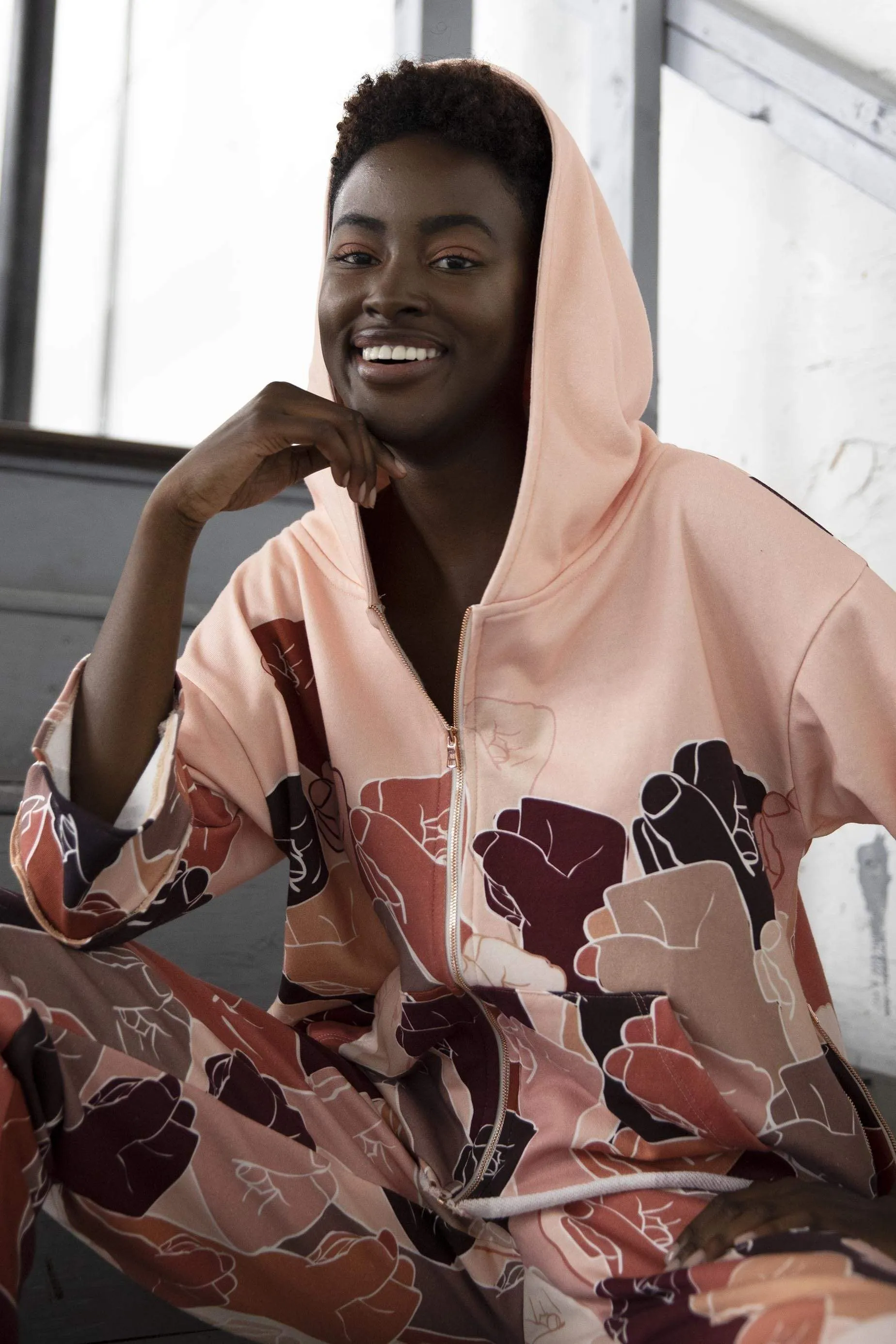 Justice Hoodie Jacket sold by Eva Franco product image thumbnail 3