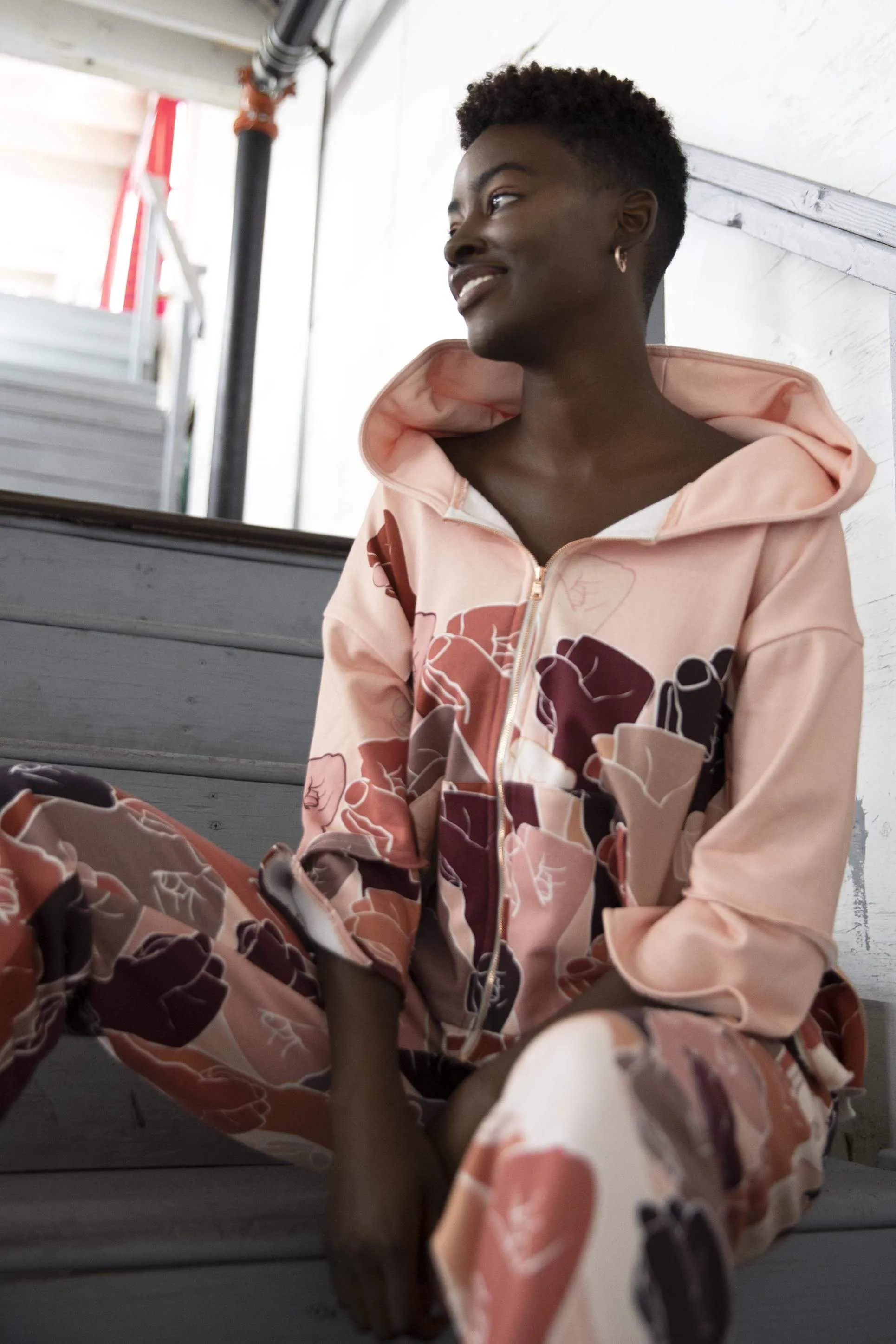 Justice Hoodie Jacket sold by Eva Franco product image thumbnail 4