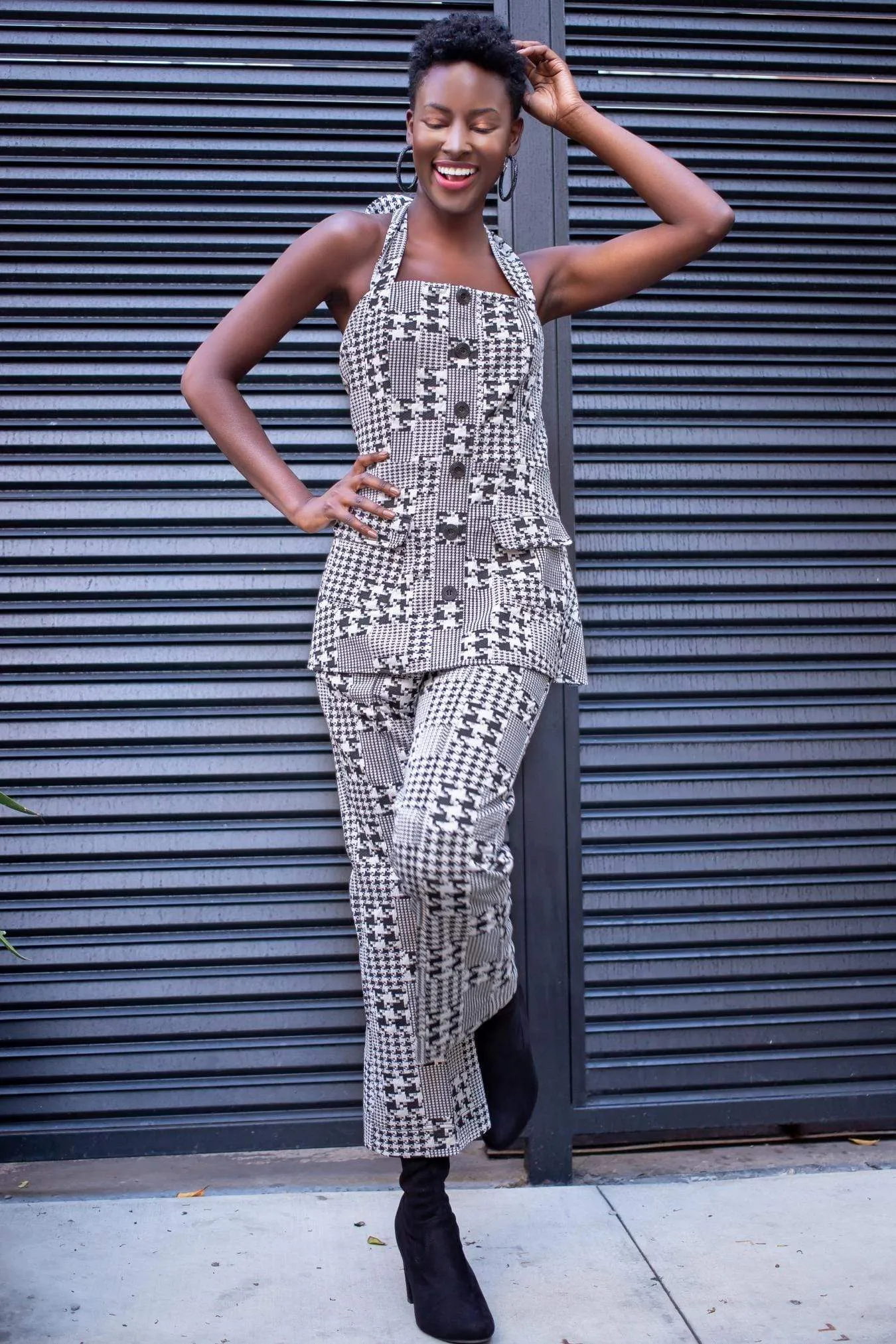 Plaid Pant Set sold by Eva Franco product image thumbnail 2