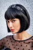 Black Rhinestone Headband sold by Eva Franco