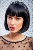 Black Rhinestone Headband sold by Eva Franco