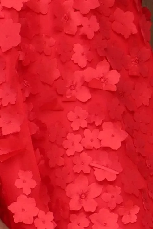 Halter Swing Mini Dress - Red Rose Petal sold by Eva Franco product image thumbnail 3